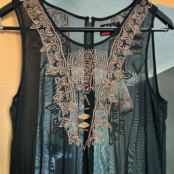 NWT Johnny Was Mesh dress - Picture 5 of 12